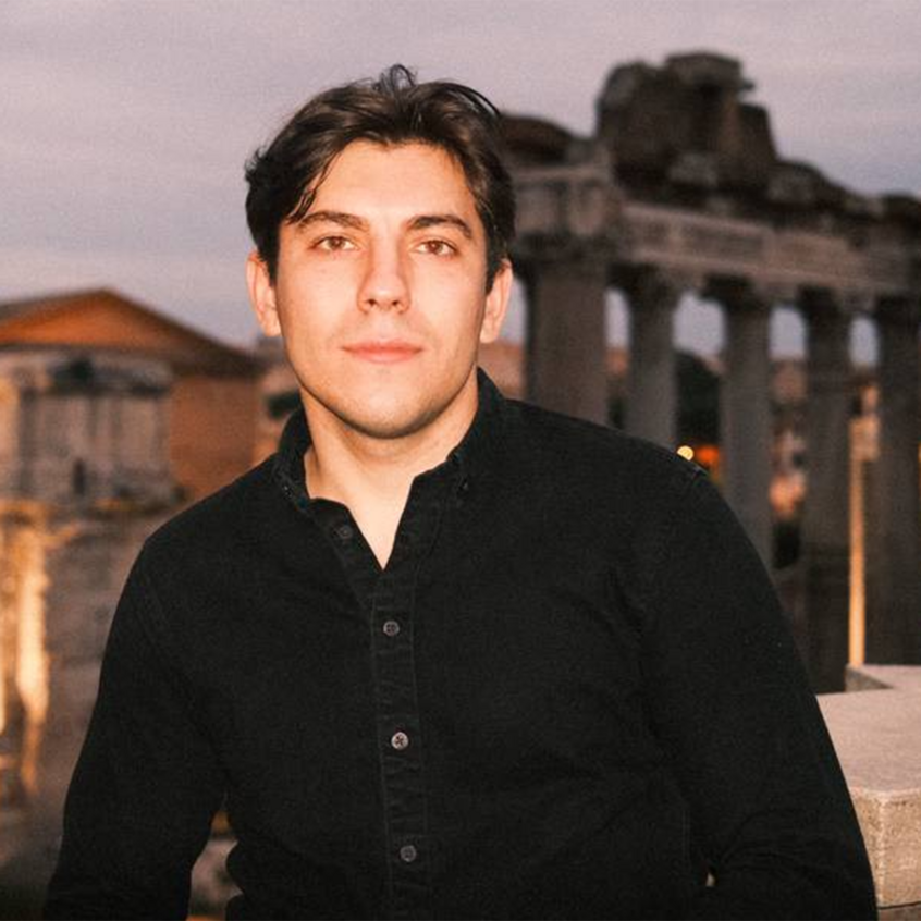 Portrait of Andrii Shkabrii